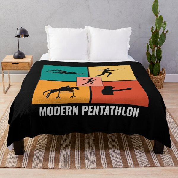 Item preview, Modern Pentathlon - Swimming Fencing Riding Shooting Running designed and sold by CuteDesigns1.