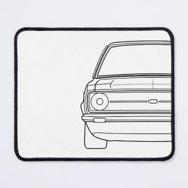 Item preview, Ford Escort MK2 black lines designed and sold by EdimDesign.