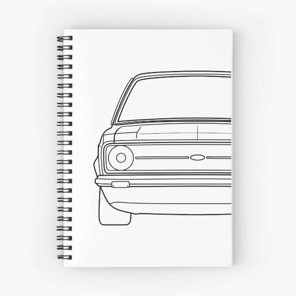 Item preview, Ford Escort MK2 black lines designed and sold by EdimDesign.