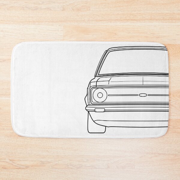 Item preview, Ford Escort MK2 black lines designed and sold by EdimDesign.