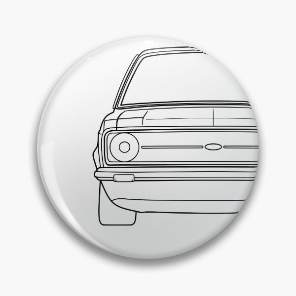 Item preview, Ford Escort MK2 black lines designed and sold by EdimDesign.