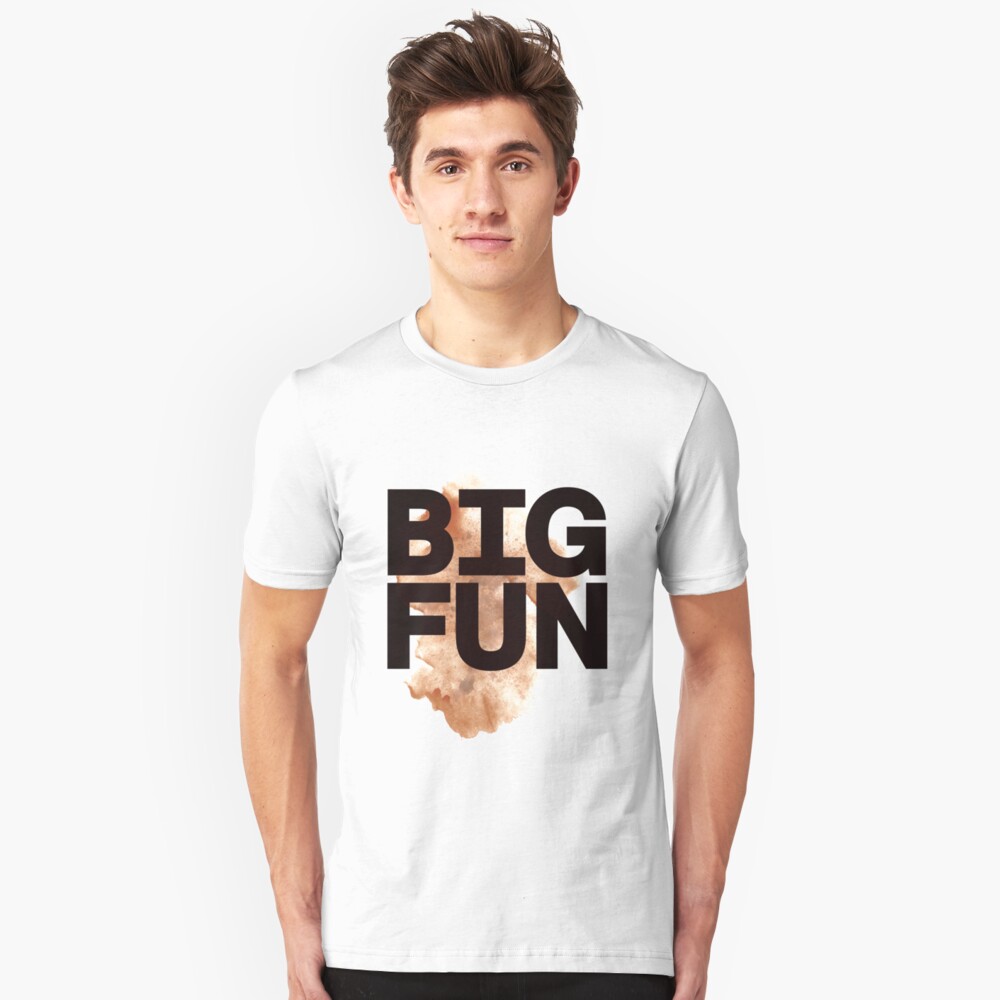 big fun t shirt heathers