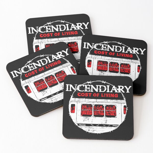 Item preview, Incendiary Cost Of Living designed and sold by riannaben.