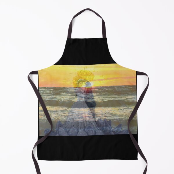Item preview, Mixed Media: Sunset, seascape and oil painting, photo and painting by Marina Daniluka designed and sold by MariDaniArt.