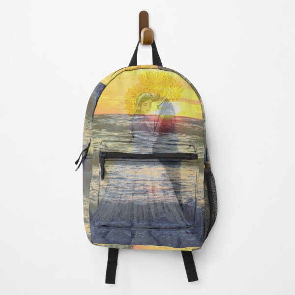 Item preview, Mixed Media: Sunset, seascape and oil painting, photo and painting by Marina Daniluka designed and sold by MariDaniArt.
