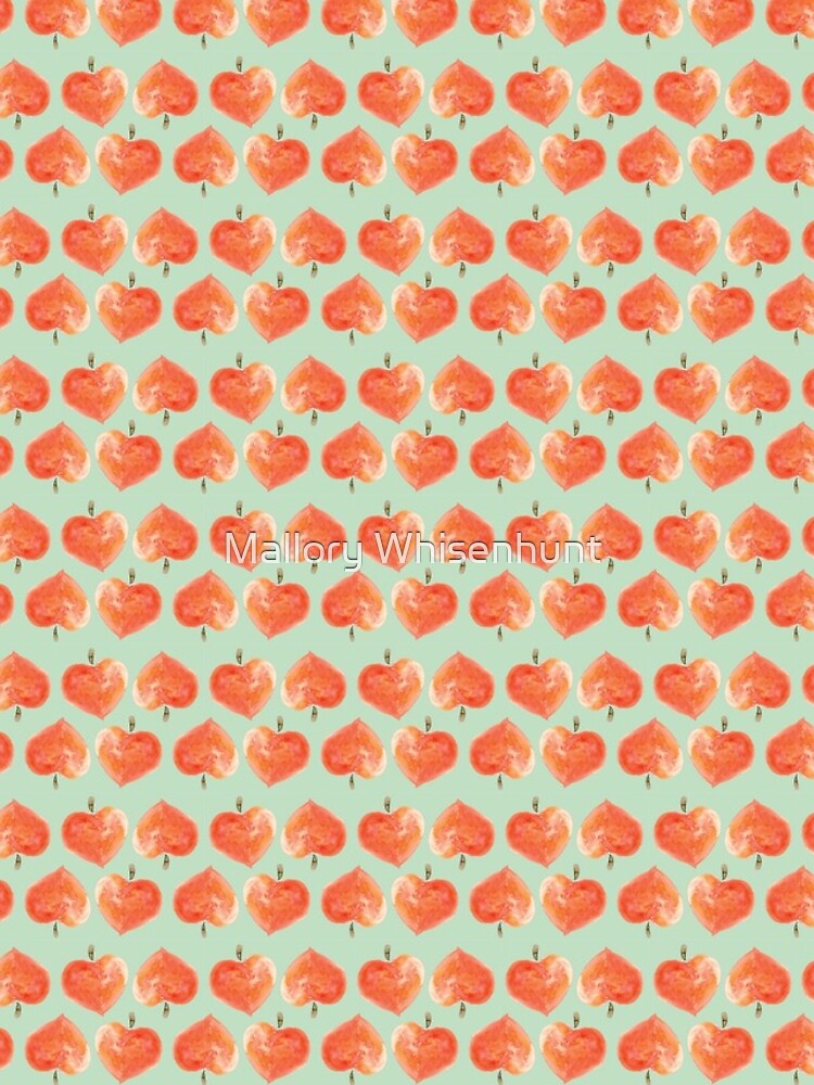 Thumbnail 5 of 5, iPhone Case, Peach Pattern designed and sold by mallory3000.