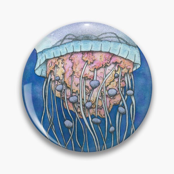 Item preview, psychedelic jellyfish designed and sold by Shawks.