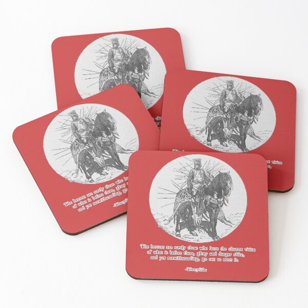 Item preview, Templar Knight Thucydides Quote designed and sold by JGsClassicTees.