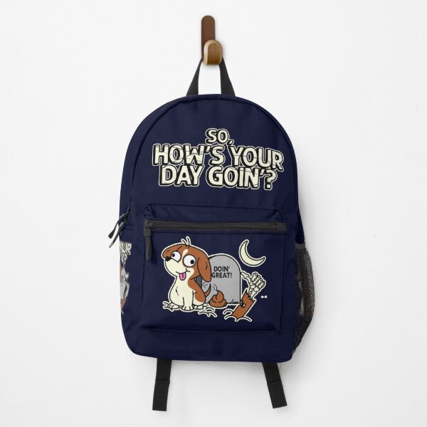 Item preview, How's Your Day Goin' Funny Grave Dog Greeting designed and sold by CRHPOD20.