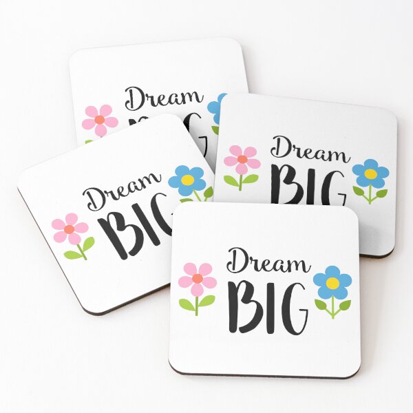Item preview, Dream Big, Colorful Flowers designed and sold by PrintedKat.