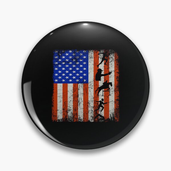 Item preview, 4th of July American Flag Modern Pentathlon designed and sold by CuteDesigns1.