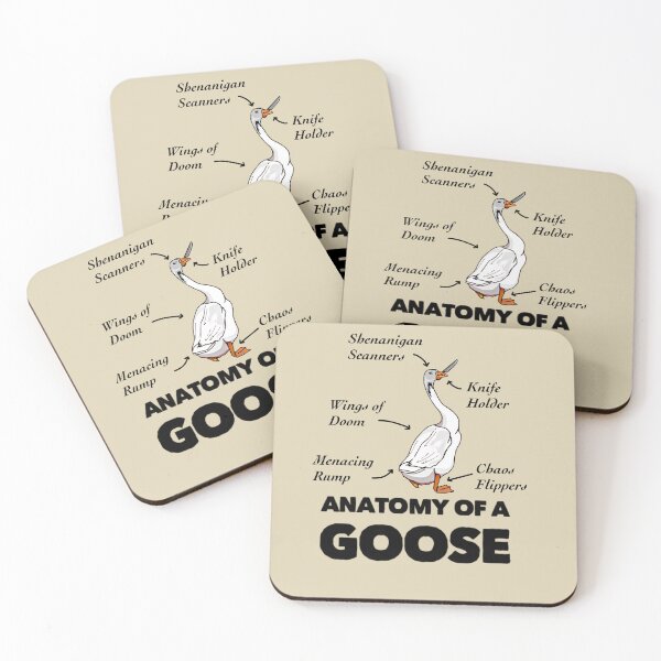 Item preview, Anatomy Of A Goose designed and sold by TheUnknown93.