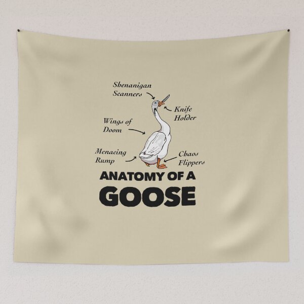 Item preview, Anatomy Of A Goose designed and sold by TheUnknown93.