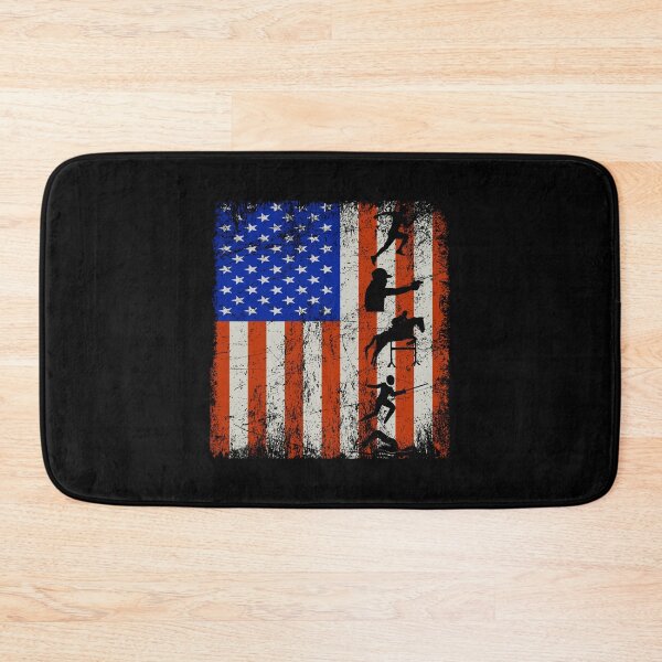Item preview, 4th of July American Flag Modern Pentathlon designed and sold by CuteDesigns1.
