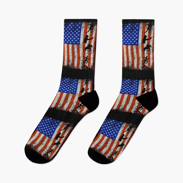 Item preview, 4th of July American Flag Modern Pentathlon designed and sold by CuteDesigns1.