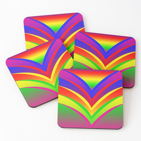 Item preview, Different colors that fade on different shapes designed and sold by Bigrow.