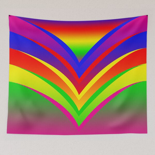 Item preview, Different colors that fade on different shapes designed and sold by Bigrow.