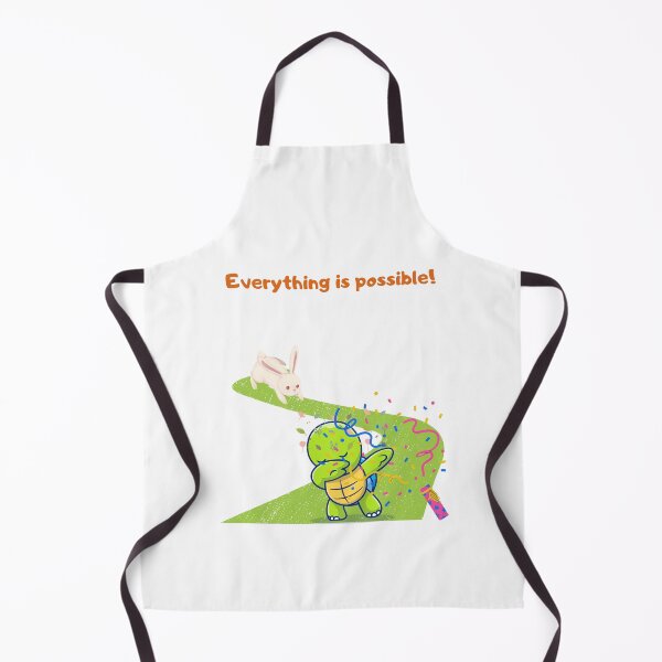 Item preview, Everything is possible, Motivation, Turtle, Rabbit, Rabbit and turtle, No boundaries, dreams come true, race, achieve your goal designed and sold by WORLD-SOFIA.