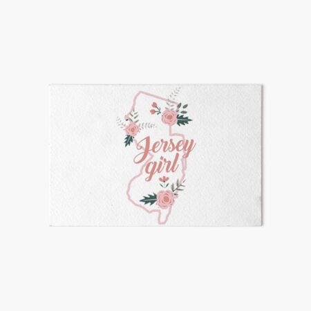 Jersey Girl Art Board Print