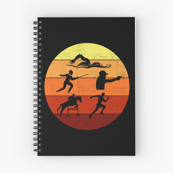 Item preview, Modern Pentathlon - Swimming Fencing Riding Shooting Running designed and sold by CuteDesigns1.