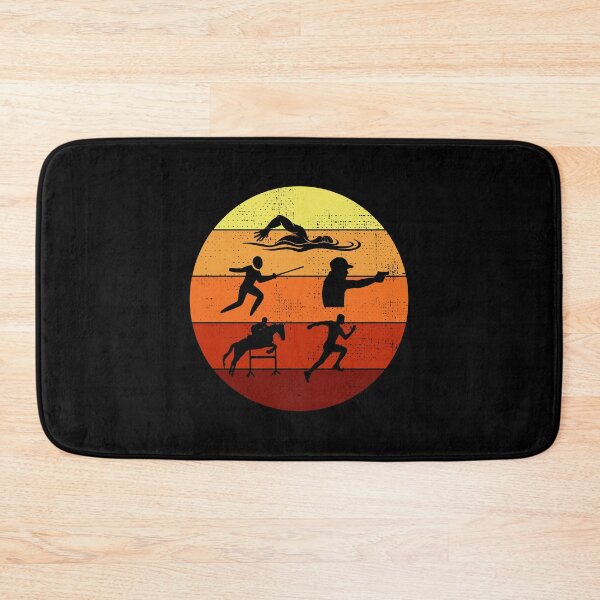 Item preview, Modern Pentathlon - Swimming Fencing Riding Shooting Running designed and sold by CuteDesigns1.