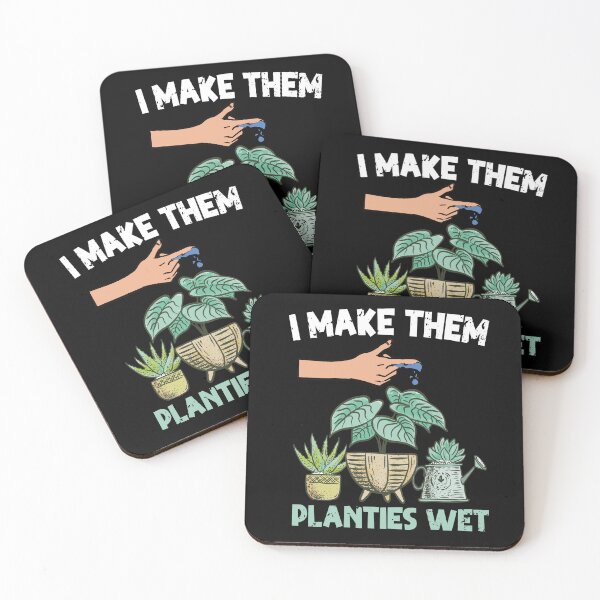 Item preview, I Make Them Planties Wet Funny Garden i wet my plants designed and sold by Heddar Badreddine.