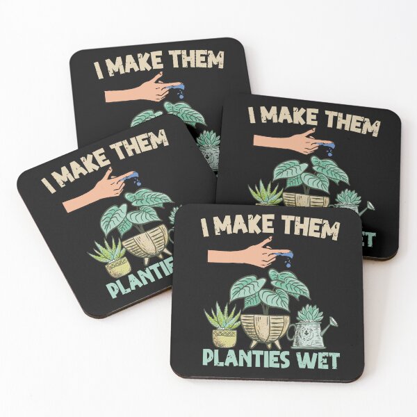 Item preview, I Make Them Planties Wet Funny Garden i wet my plants designed and sold by Heddar Badreddine.