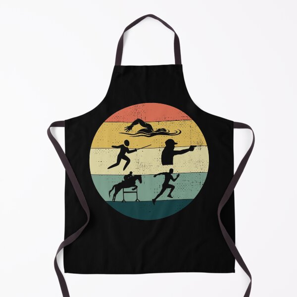 Item preview, Modern Pentathlon - Swimming Fencing Riding Shooting Running designed and sold by CuteDesigns1.