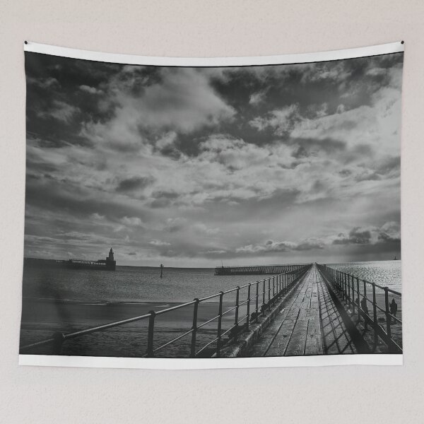 Item preview, Monochrome North Sea Sunrise designed and sold by Violaman.