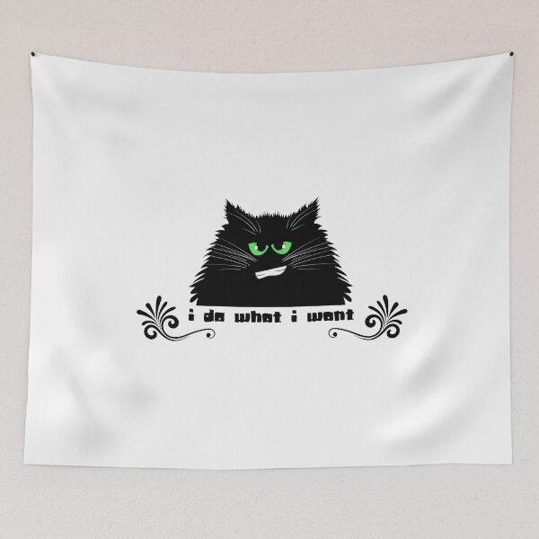 Item preview,  I do what I want cat funny cat lover  designed and sold by Micosmile.