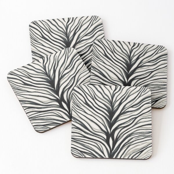 Item preview, WL Black Zebra Print designed and sold by Wing Light Art Designs.