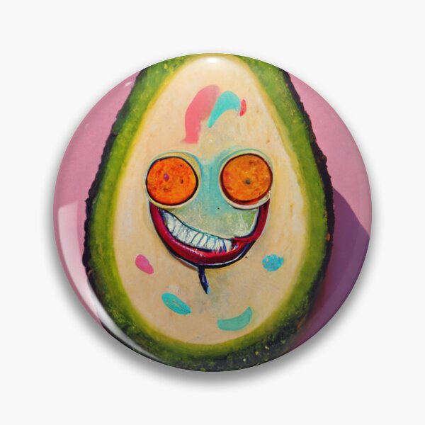 Item preview, Happy Avocado #1 | Vegan | Vegetarian | Cute | Pastel Design designed and sold by lrjtucker.