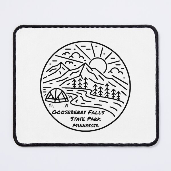 Item preview, Gooseberry Falls State Park Stick Logo designed and sold by VanyaKar.