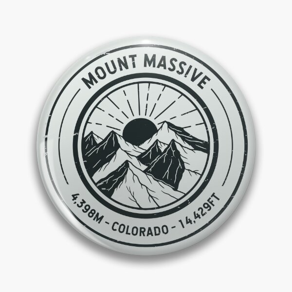 Item preview, Mount Massive Colorado | Hiking | Skiing designed and sold by KrisSidDesigns.