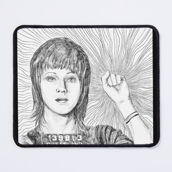 Item preview, Jane Fonda Mugshot in Pencil designed and sold by Alex Goubar.