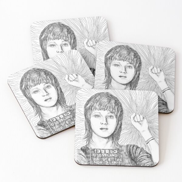 Item preview, Jane Fonda Mugshot in Pencil designed and sold by Alex Goubar.