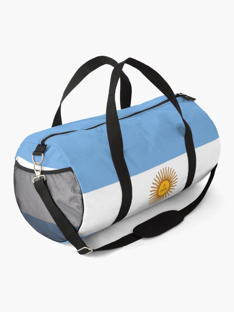 Alternate view of Flag of Argentina Duffle Bag