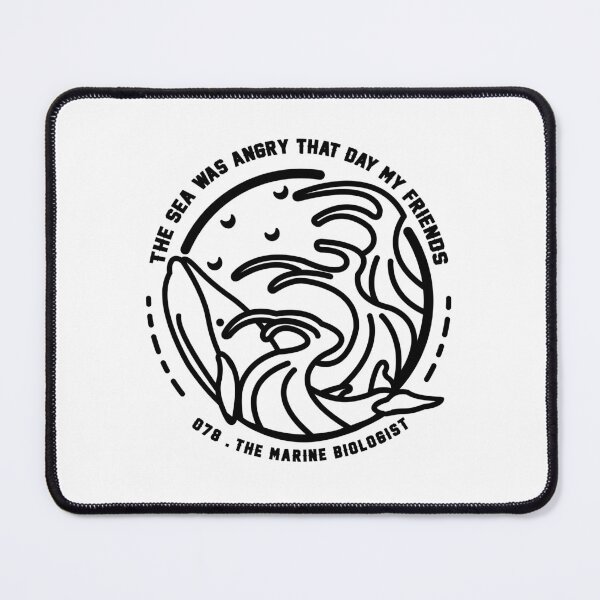 Item preview, The Sea Was Angry That Day My Friends - BlackArt designed and sold by Primal Mistry.