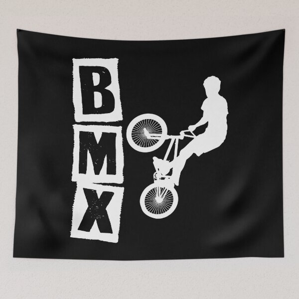 Item preview, bmx race bike cyclist rider trick freestyle design designed and sold by la-petite-folie.