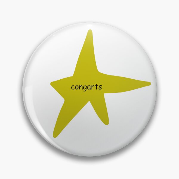 Item preview, “Congarts” Joke Star designed and sold by ArtsiEmi.