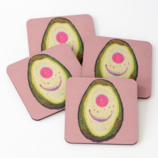 Item preview, Happy Avocado #3 | Vegan | Vegetarian | Cute | Pastel Design designed and sold by lrjtucker.