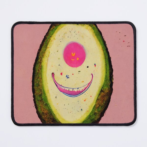 Item preview, Happy Avocado #3 | Vegan | Vegetarian | Cute | Pastel Design designed and sold by lrjtucker.
