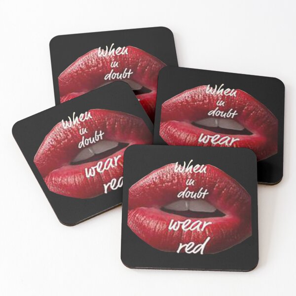 Item preview, Red Lips Lollipop Love - When In Doubt Wear Red designed and sold by Viktor Kabbach.