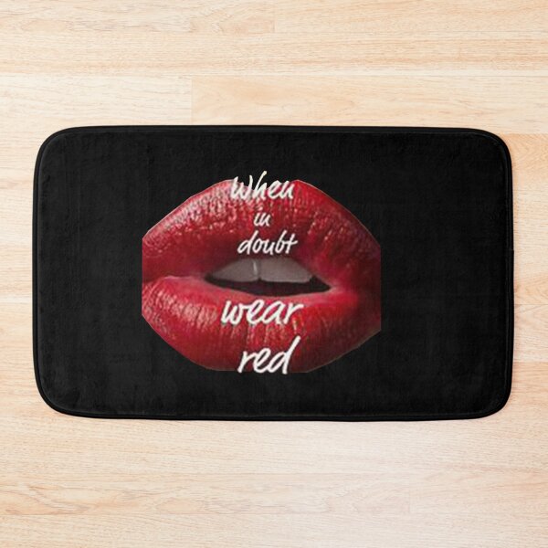 Item preview, Red Lips Lollipop Love - When In Doubt Wear Red designed and sold by Viktor Kabbach.