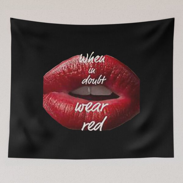 Item preview, Red Lips Lollipop Love - When In Doubt Wear Red designed and sold by Viktor Kabbach.