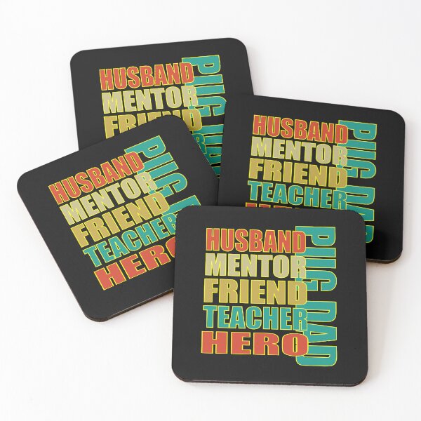 Item preview, Pug Dad Husband Mentor Friend Teacher Hero designed and sold by Pugstuff.