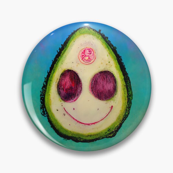 Item preview, Happy Avocado #4 | Vegan | Vegetarian | Cute | Pastel Design designed and sold by lrjtucker.