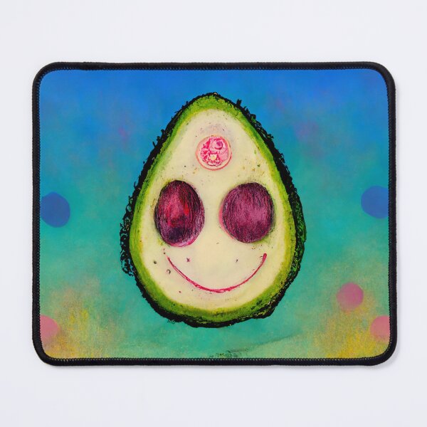 Item preview, Happy Avocado #4 | Vegan | Vegetarian | Cute | Pastel Design designed and sold by lrjtucker.