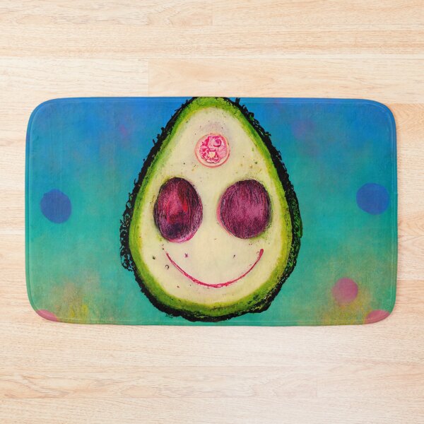 Item preview, Happy Avocado #4 | Vegan | Vegetarian | Cute | Pastel Design designed and sold by lrjtucker.