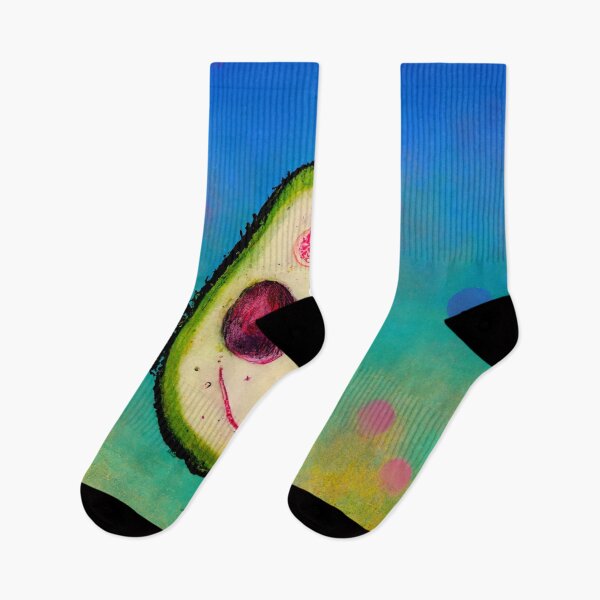 Item preview, Happy Avocado #4 | Vegan | Vegetarian | Cute | Pastel Design designed and sold by lrjtucker.